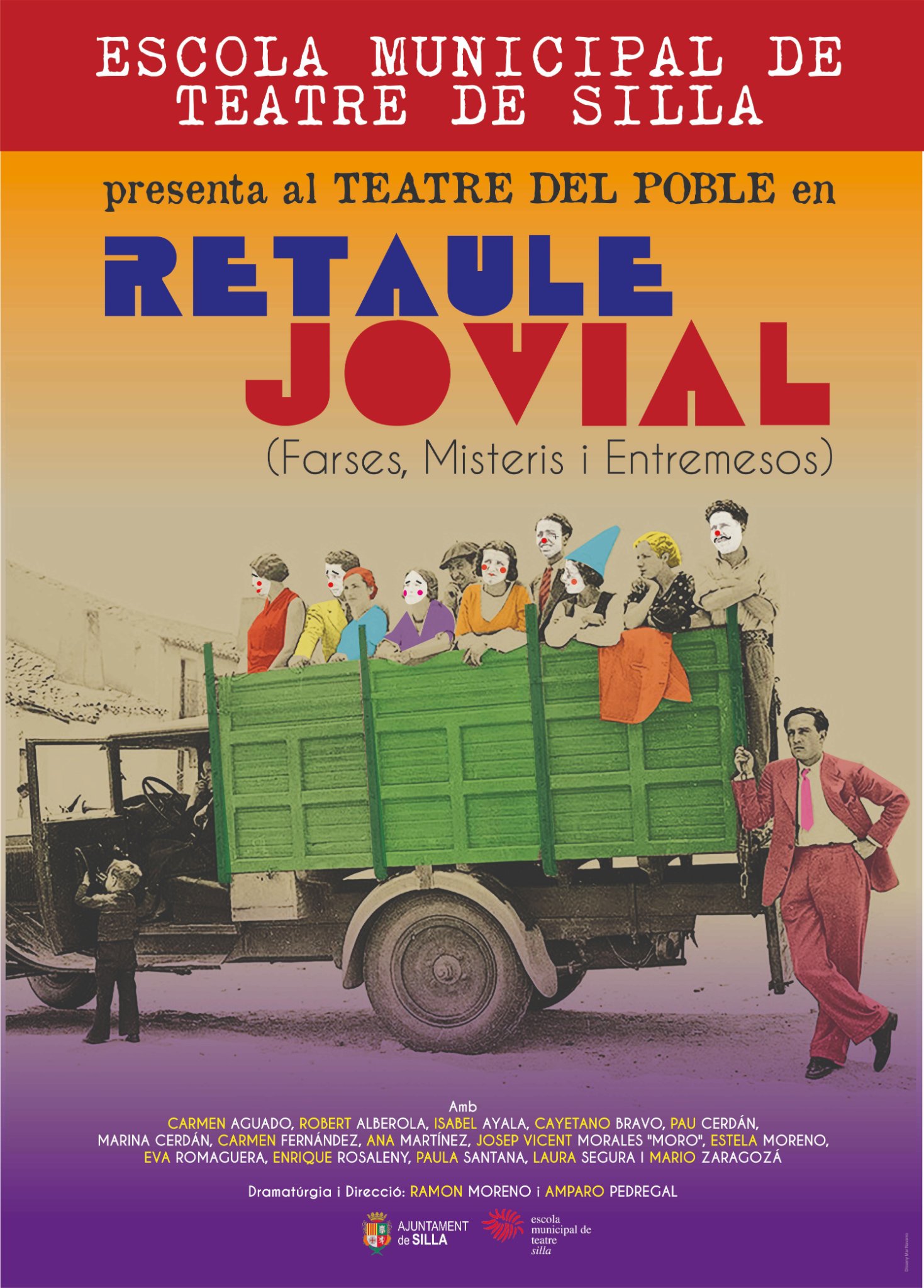 Escola Municipal de Teatre de Silla: RETAULE JOVIAL (Farses, Misteris i Entremesos).