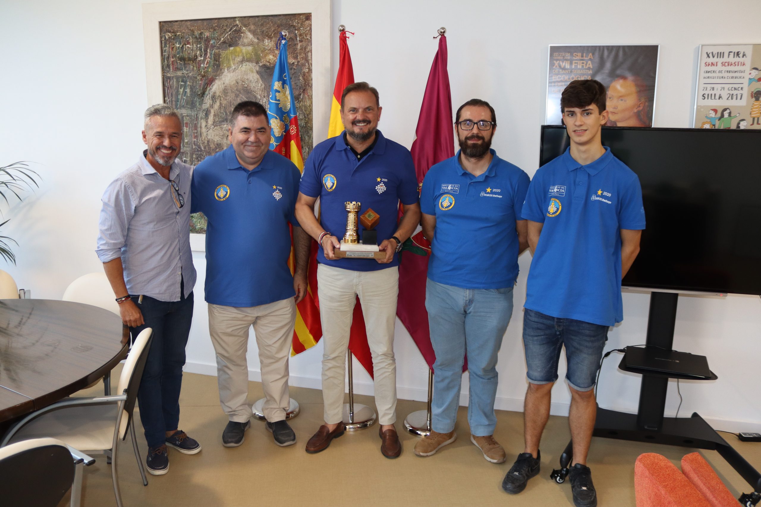 El Club d'Escacs de Silla, tercer en el Campionat d'Espanya de per equips d'Escacs Ràpids